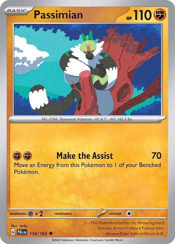 Passimian 118/193 Paldea Evolved (Normal)