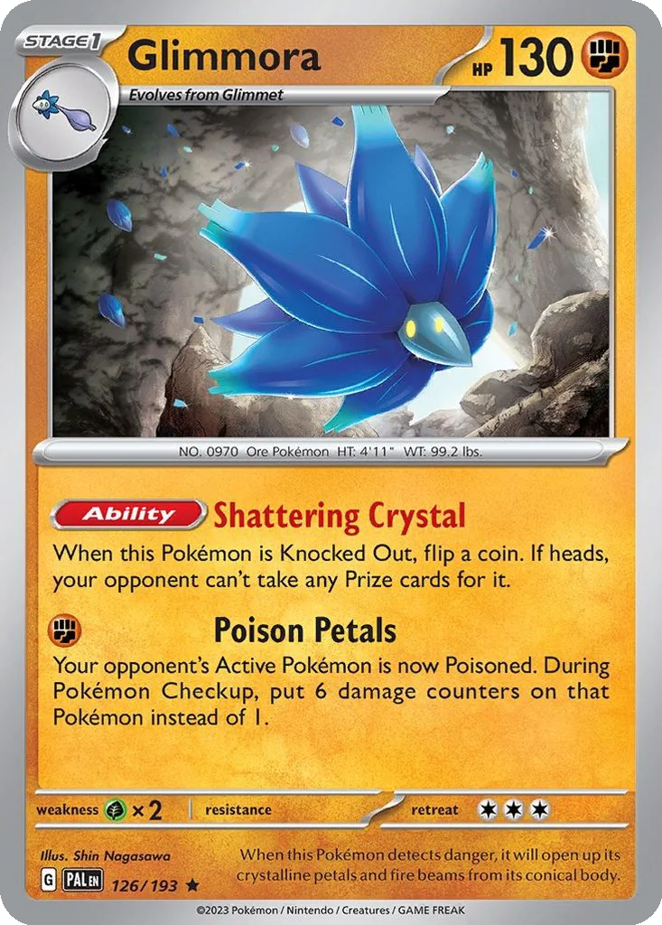 Glimmora 126/193 Paldea Evolved (Holo)