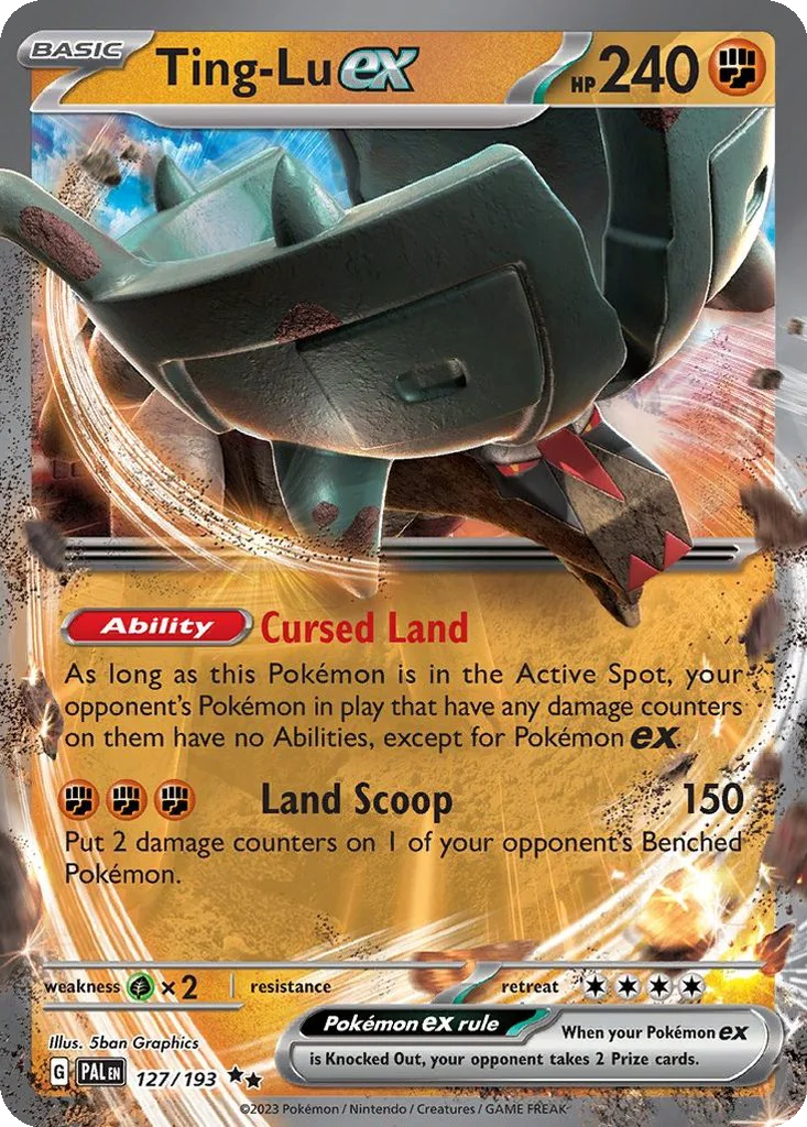 Ting-Lu ex 127/193 Paldea Evolved (Holo)