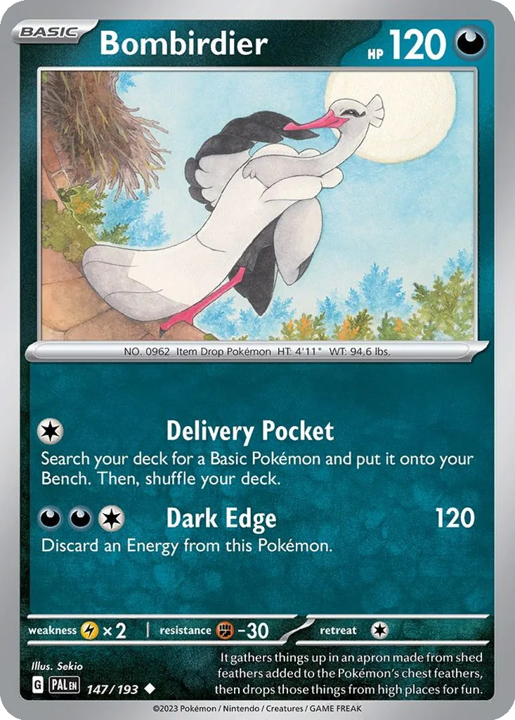 Bombirdier 147/193 Paldea Evolved (Normal)