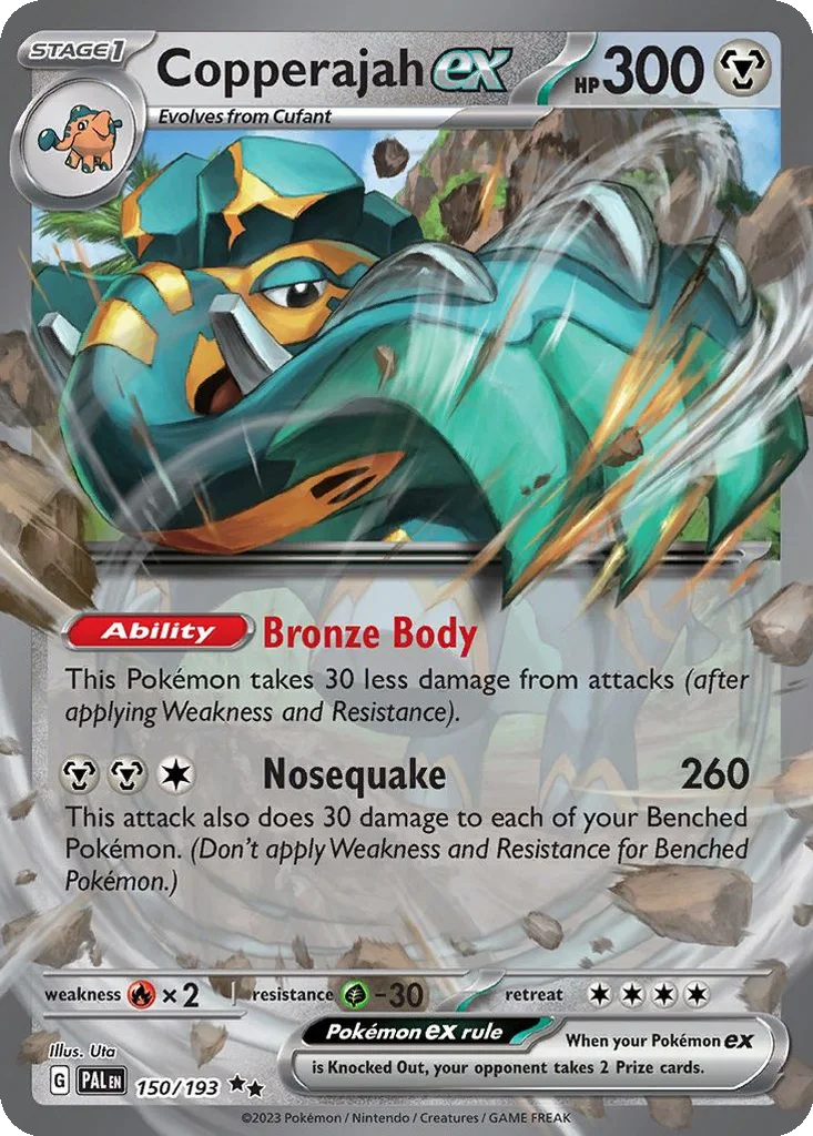 Copperajah ex 150/193 Paldea Evolved (Holo)