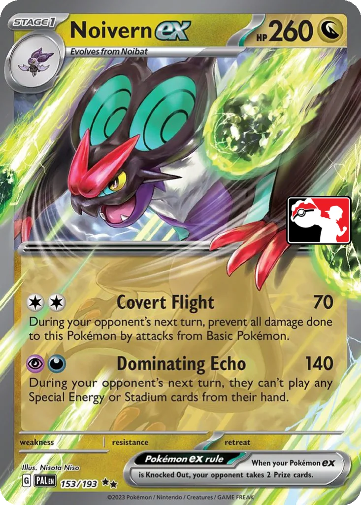 Noivern ex 153/193 Paldea Evolved (Play! Pokémon)