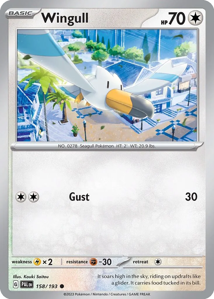 Wingull 158/193 Paldea Evolved (Normal)