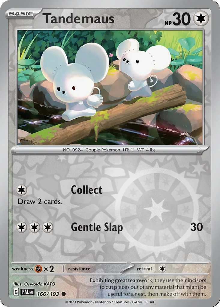 Tandemaus 166/193 Paldea Evolved (Reverse holo)
