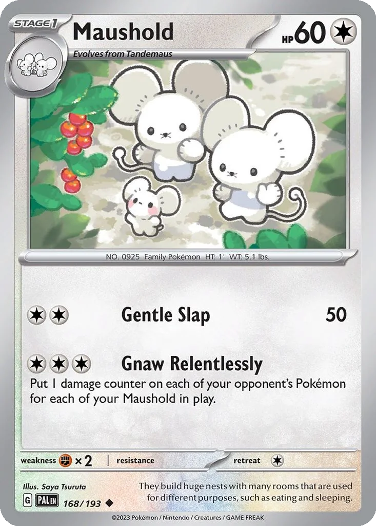 Maushold 168/193 Paldea Evolved (Normal)