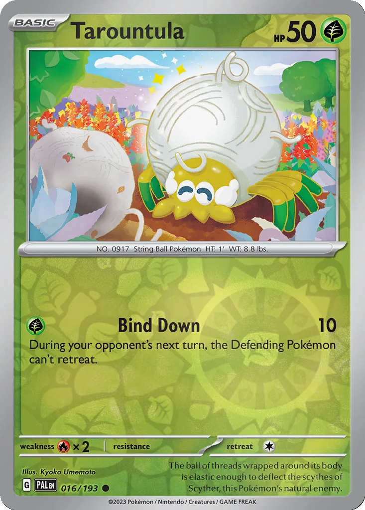 Tarountula 016/193 Paldea Evolved (Reverse holo)