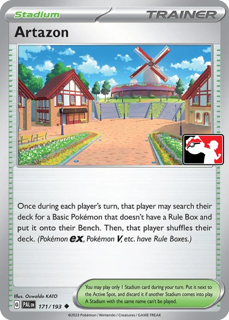 Artazon 171/193 Paldea Evolved (Play! Pokémon)