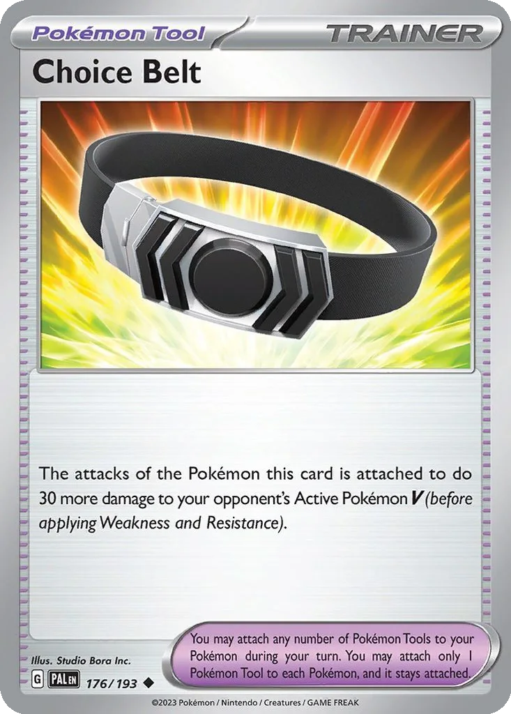 Choice Belt 176/193 Paldea Evolved (Normal)