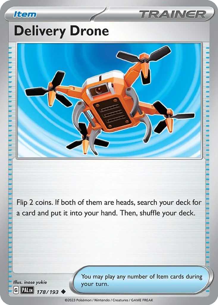 Delivery Drone 178/193 Paldea Evolved (Normal)