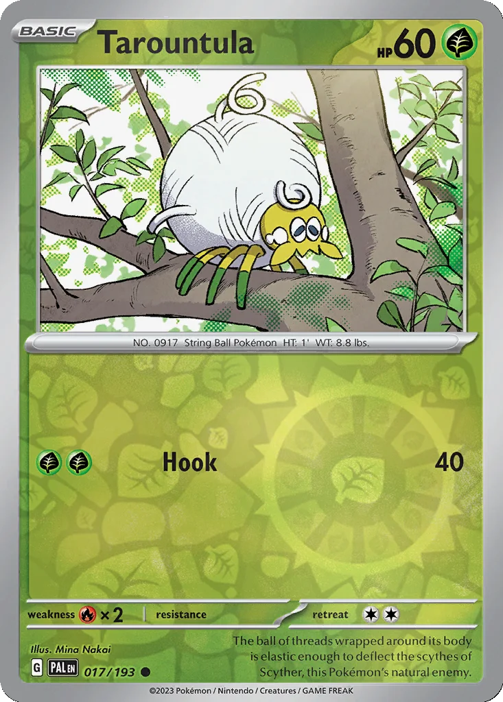 Tarountula 017/193 Paldea Evolved (Reverse holo)