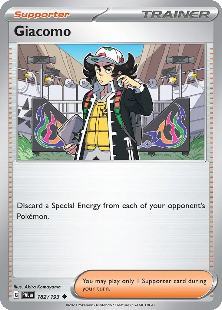 Giacomo 182/193 Paldea Evolved (Normal)