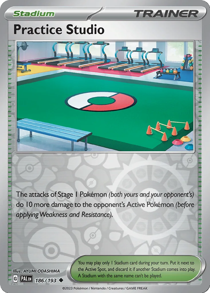 Practice Studio 186/193 Paldea Evolved (Reverse holo)