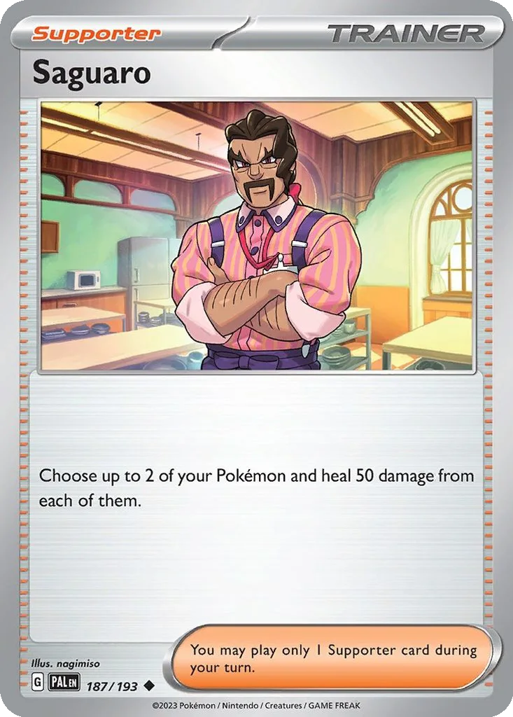 Saguaro 187/193 Paldea Evolved (Normal)