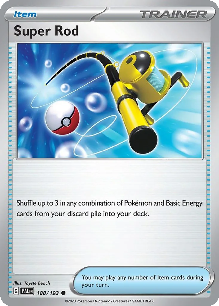 Super Rod 188/193 Paldea Evolved (Normal)