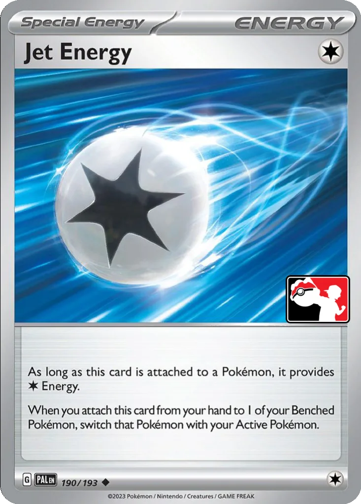 Jet Energy 190/193 Paldea Evolved (Play! Pokémon)