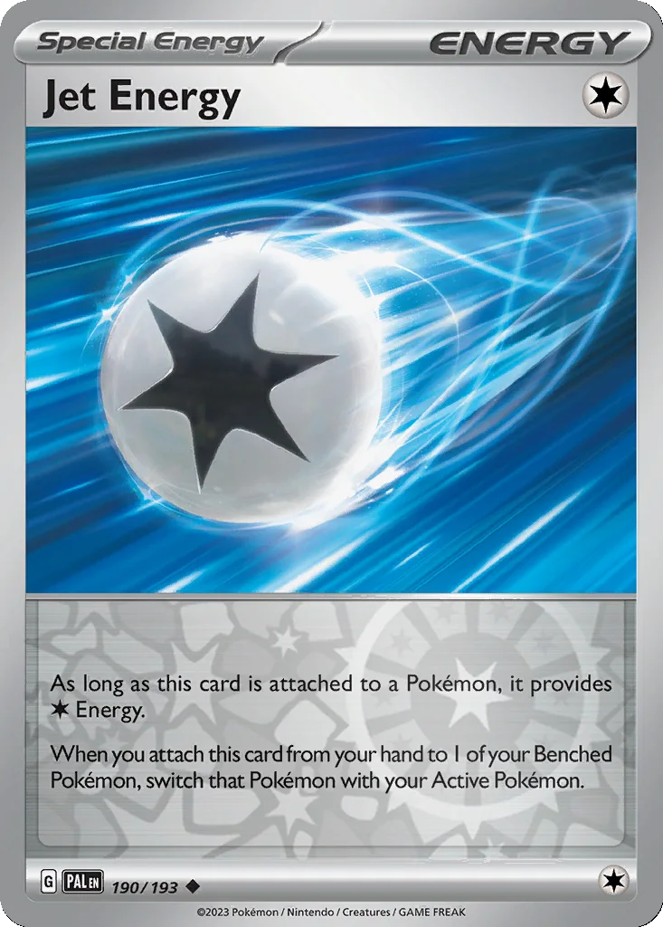 Jet Energy 190/193 Paldea Evolved (Reverse holo)
