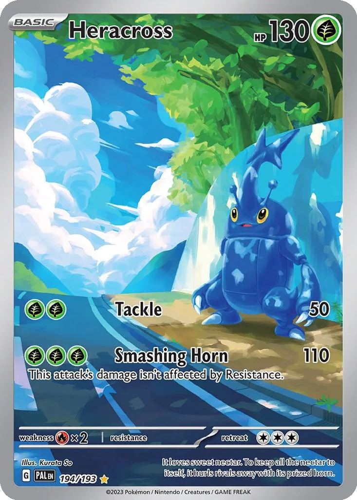 Heracross 194/193 Paldea Evolved (Holo)