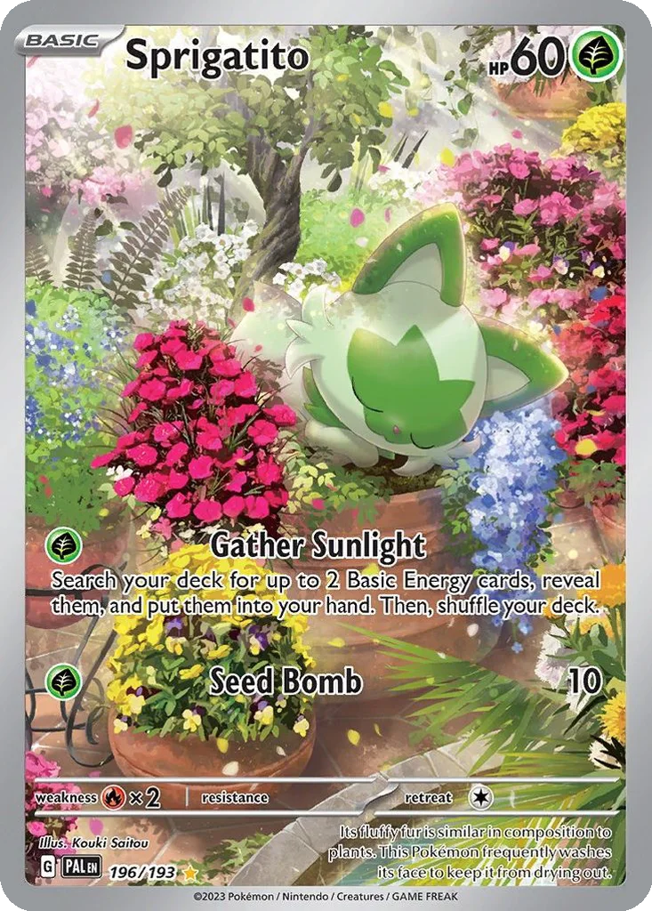 Sprigatito 196/193 Paldea Evolved (Holo)
