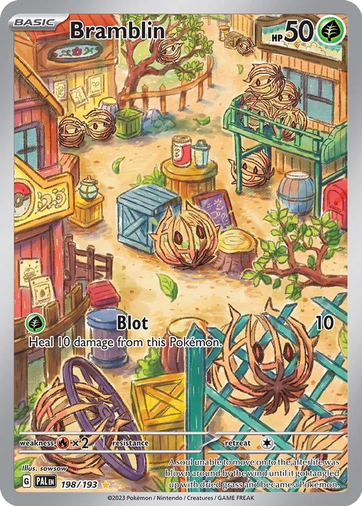 Bramblin 198/193 Paldea Evolved (Holo)