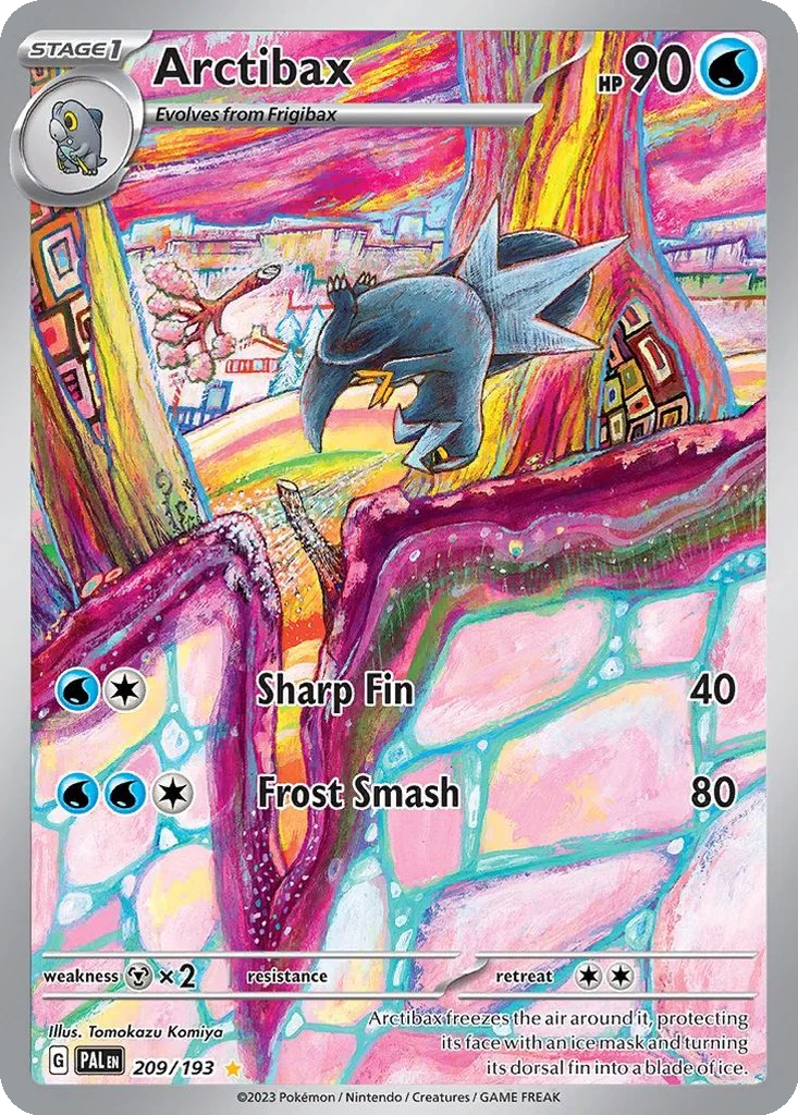 Arctibax 209/193 Paldea Evolved (Holo)