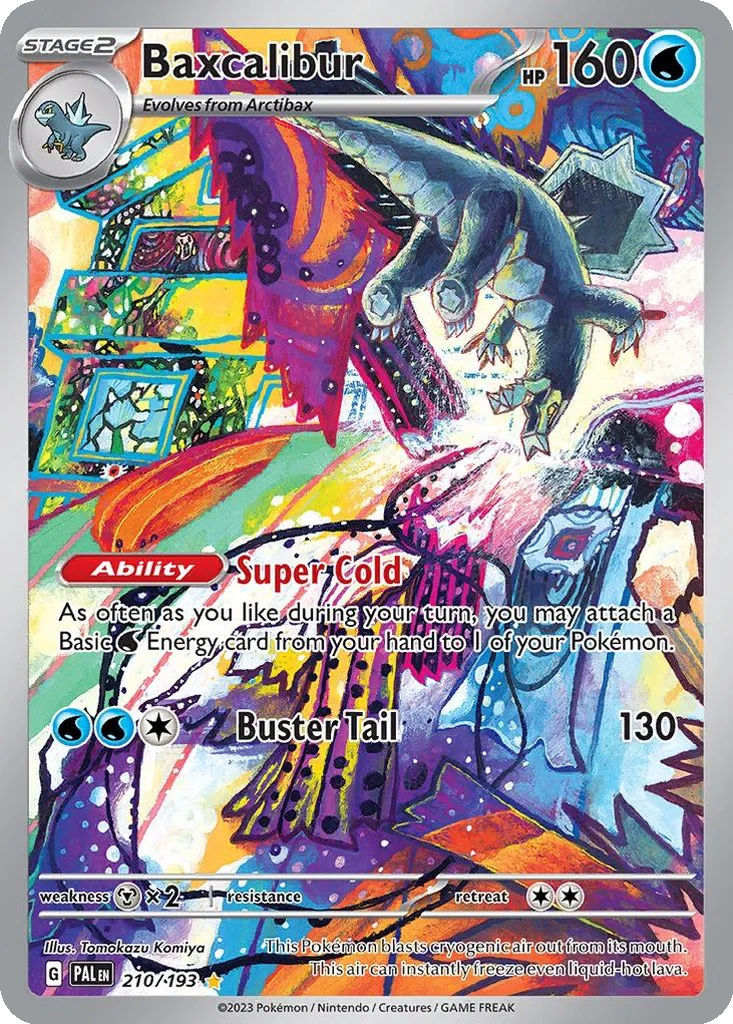 Baxcalibur 210/193 Paldea Evolved (Holo)