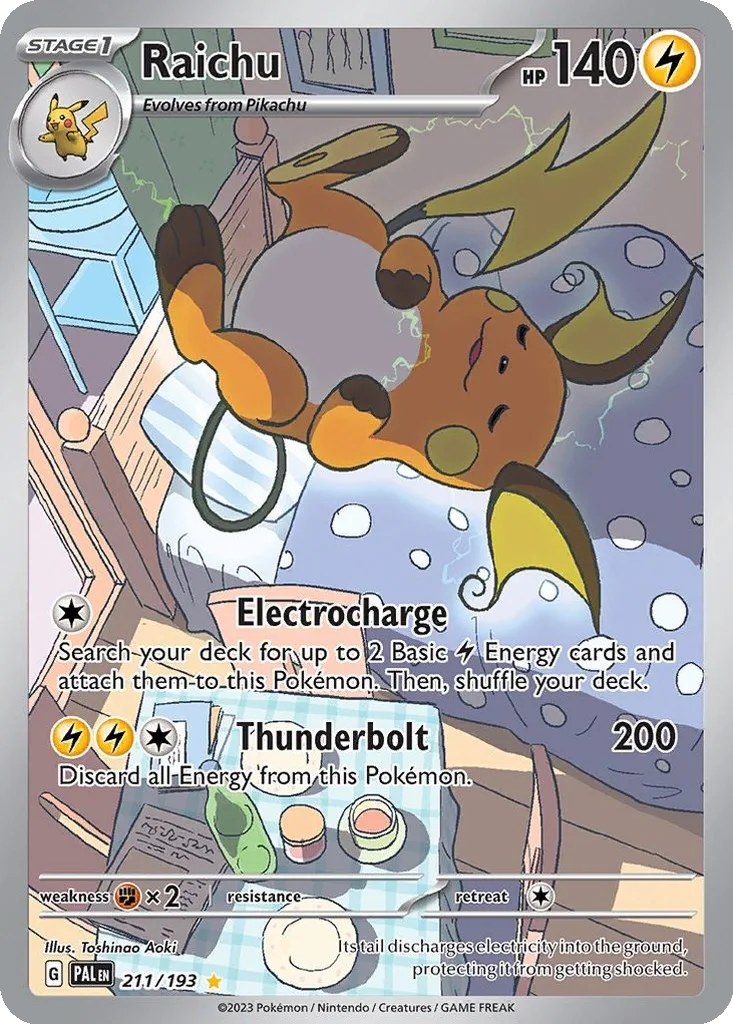 Raichu 211/193 Paldea Evolved (Holo)