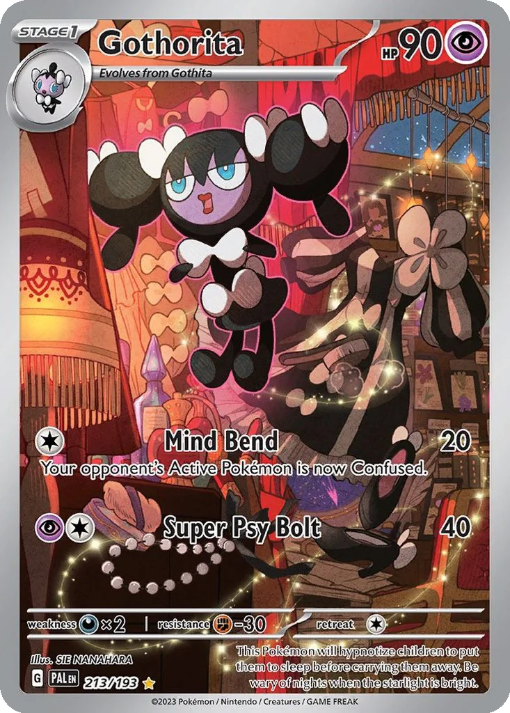 Gothorita 213/193 Paldea Evolved (Holo)