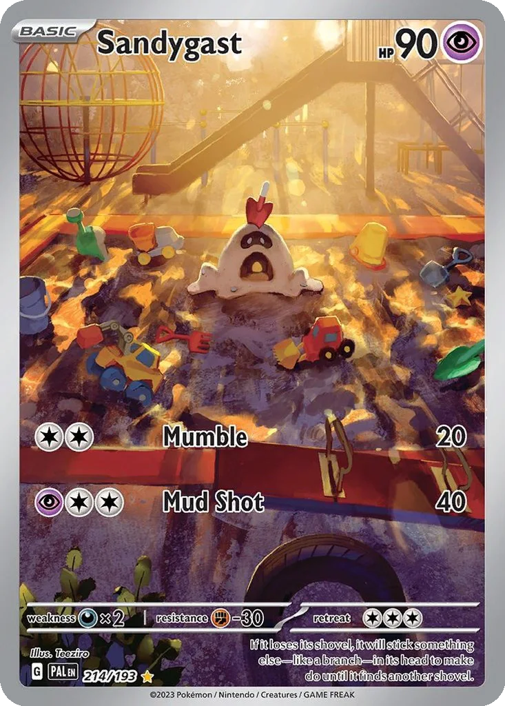 Sandygast 214/193 Paldea Evolved (Holo)