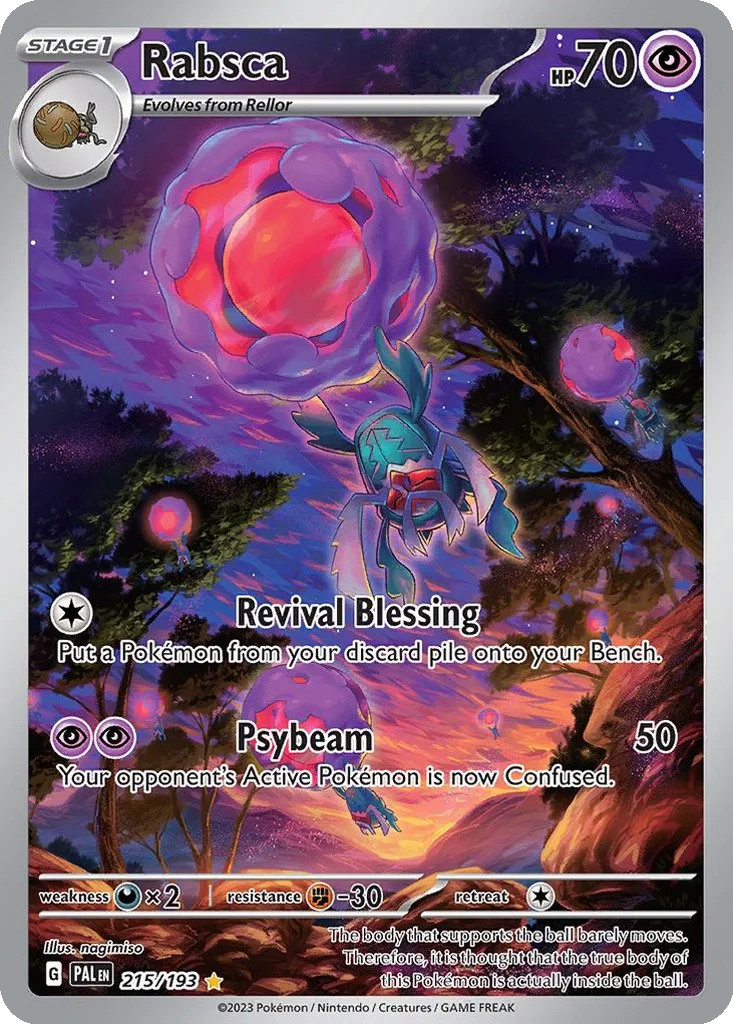 Rabsca 215/193 Paldea Evolved (Holo)
