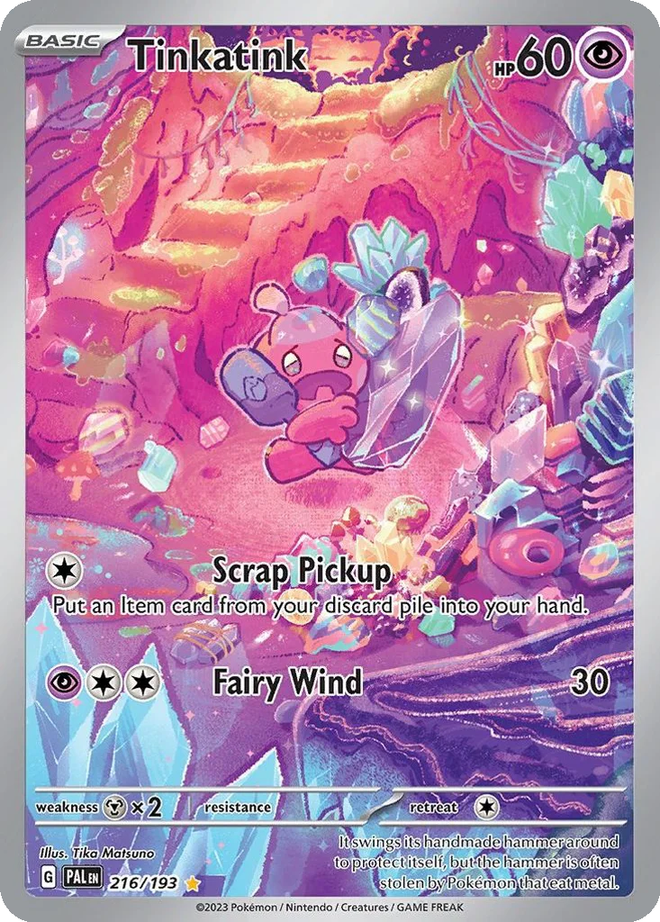Tinkatink 216/193 Paldea Evolved (Holo)