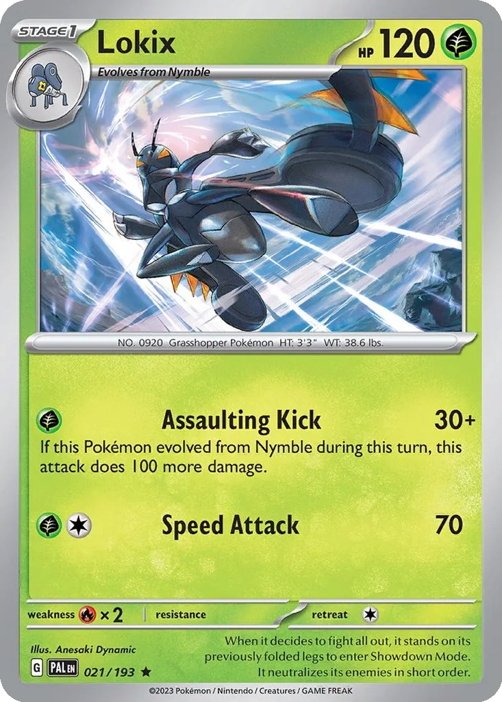 Lokix 021/193 Paldea Evolved (Holo)