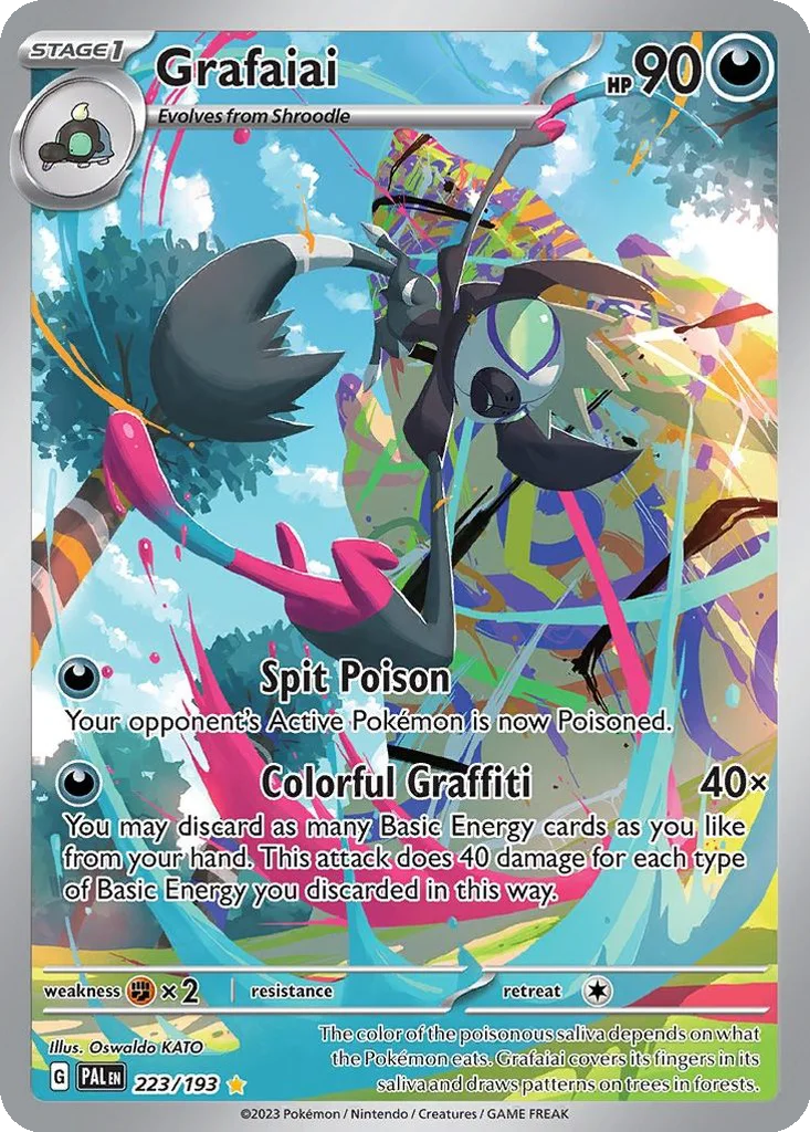 Grafaiai 223/193 Paldea Evolved (Holo)