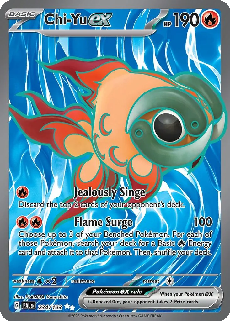 Chi-Yu ex 234/193 Paldea Evolved (Holo)