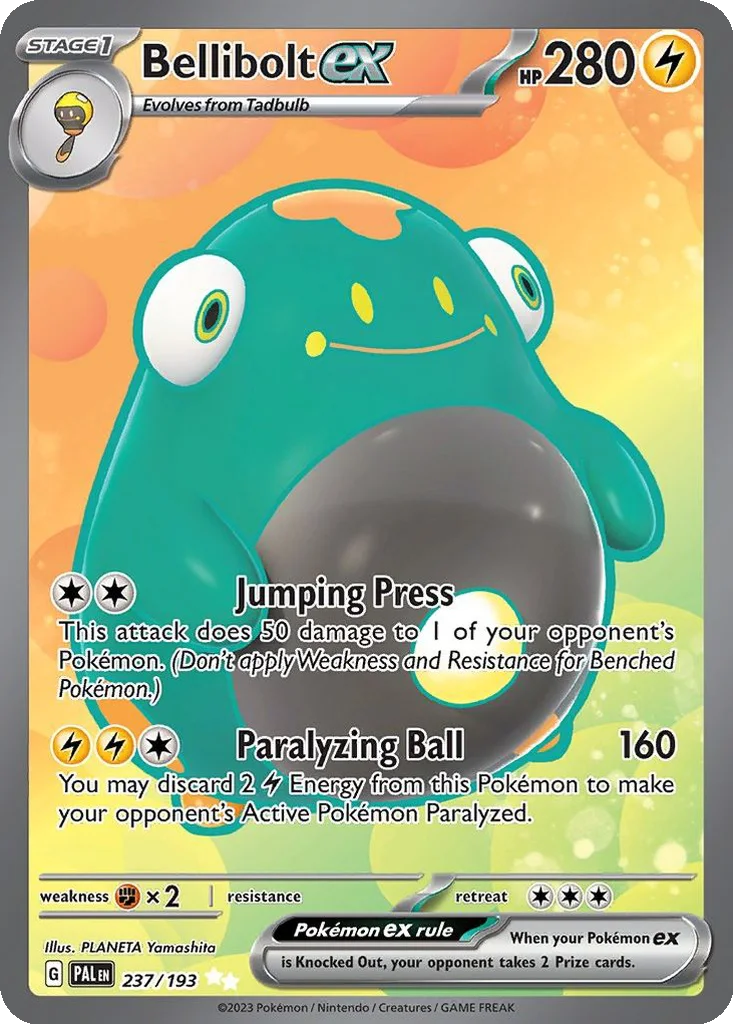 Bellibolt ex 237/193 Paldea Evolved (Holo)