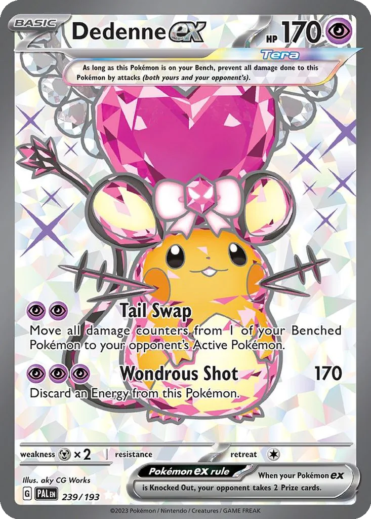 Dedenne ex 239/193 Paldea Evolved (Holo)