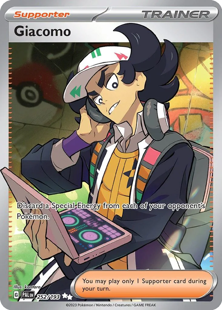 Giacomo 252/193 Paldea Evolved (Holo)