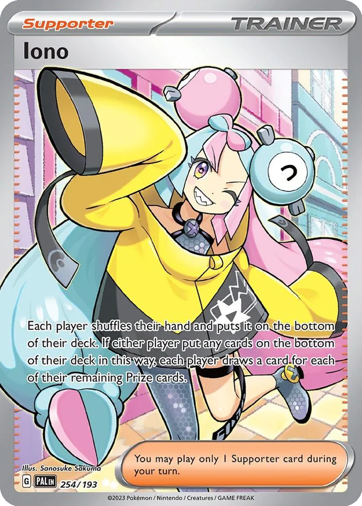 Iono 254/193 Paldea Evolved (Holo)