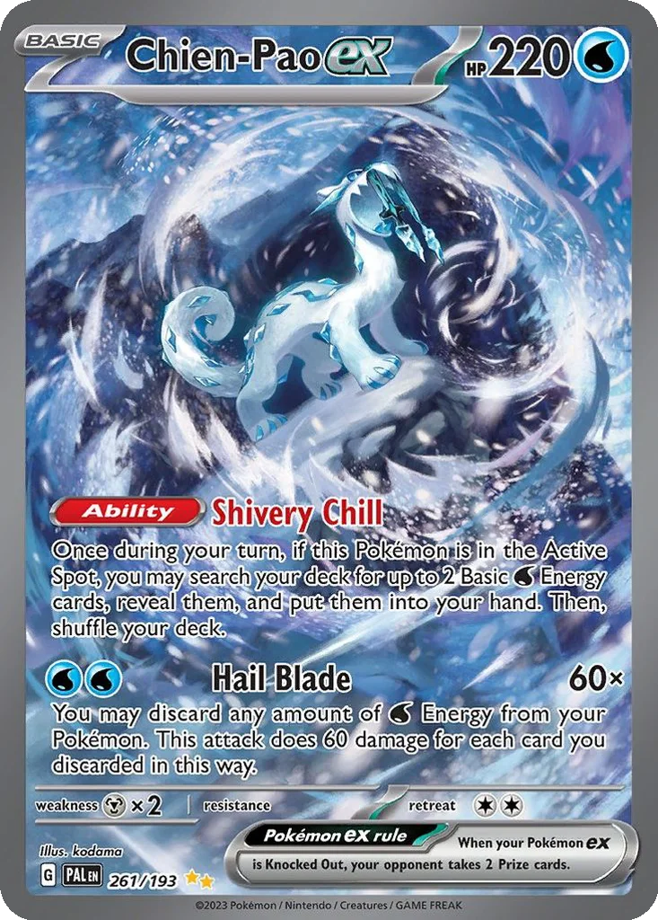 Chien-Pao ex 261/193 SV02: Paldea Evolved (Holo)