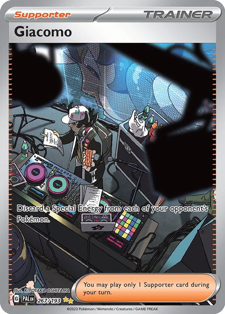 Giacomo 267/193 Paldea Evolved (Holo)
