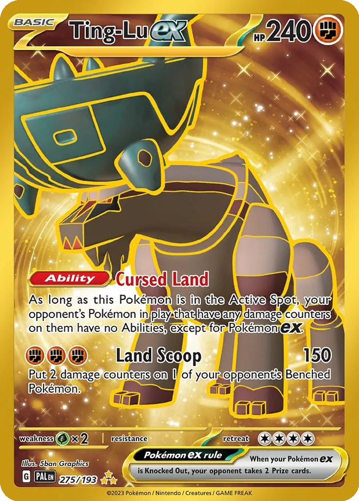 Ting-Lu ex 275/193 Paldea Evolved (Holo)
