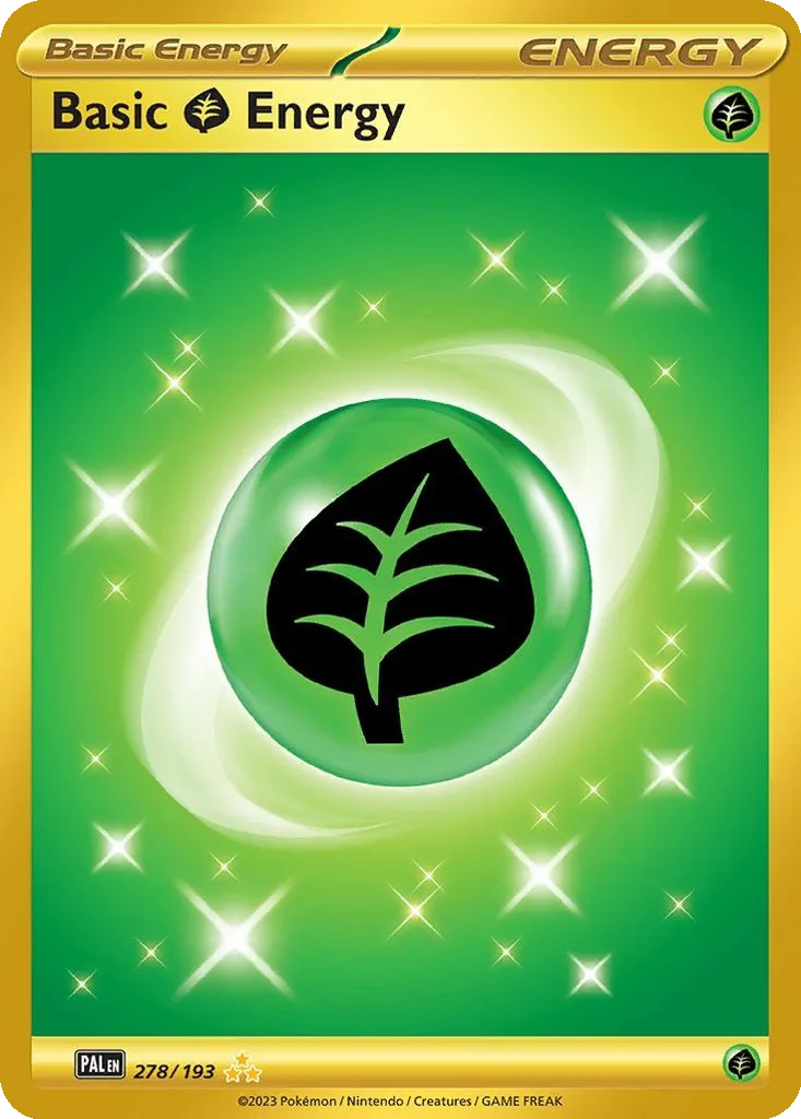 Basic Grass Energy 278/193 Paldea Evolved (Holo)