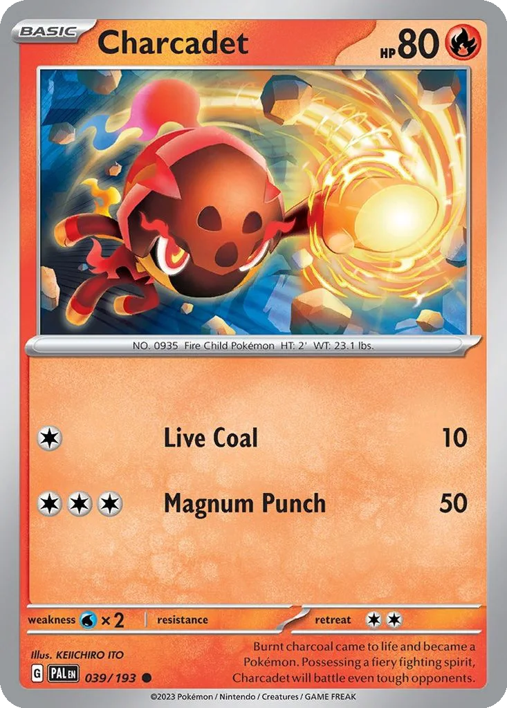Charcadet 039/193 Paldea Evolved (Normal)
