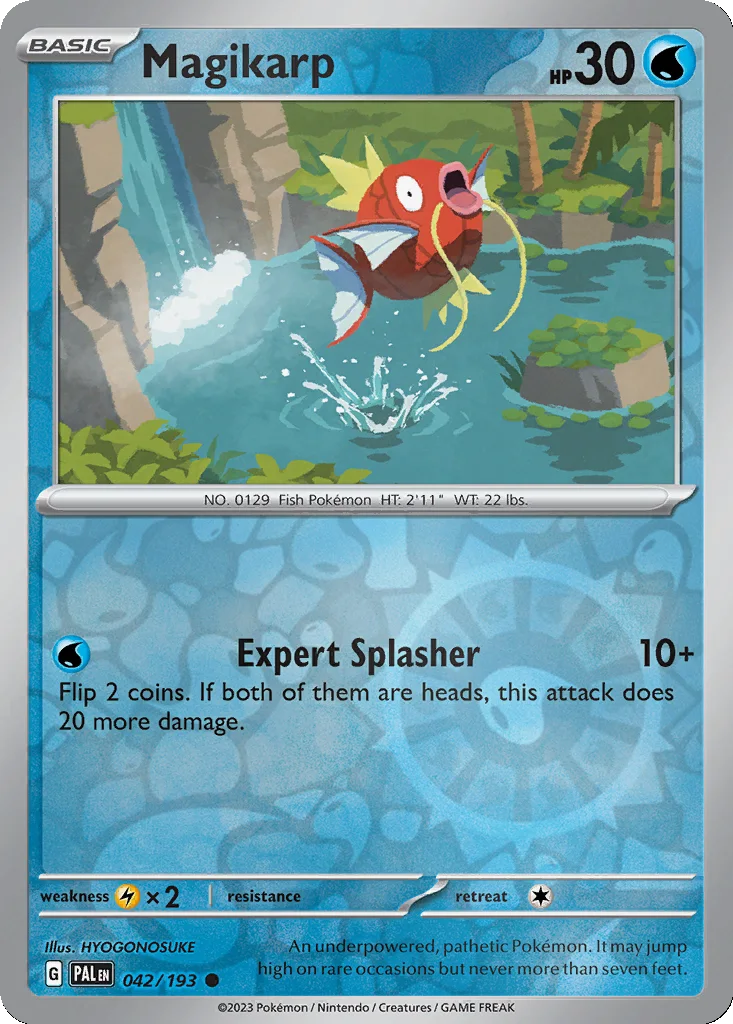 Magikarp 042/193 Paldea Evolved (Reverse holo)