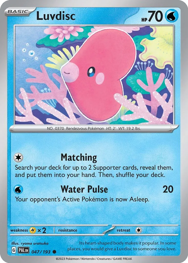Luvdisc 047/193 Paldea Evolved (Normal)
