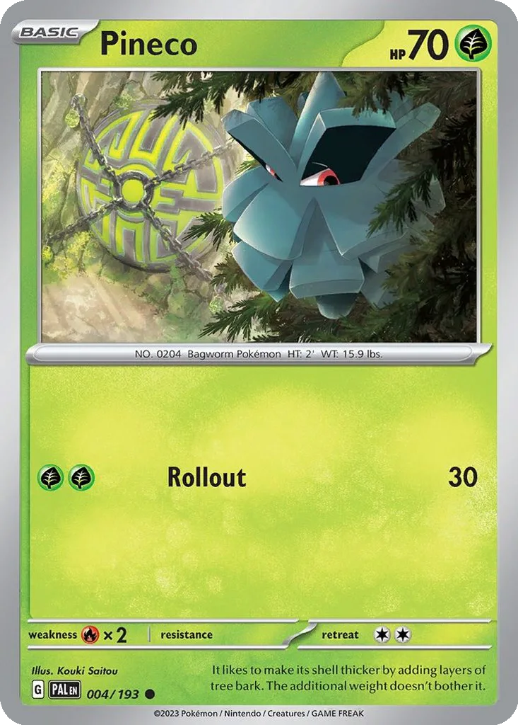 Pineco 004/193 Paldea Evolved (Normal)