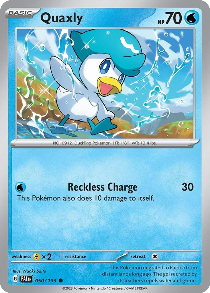 Quaxly 050/193 Paldea Evolved (Normal)