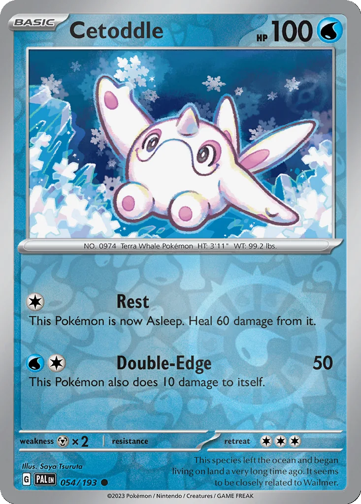 Cetoddle 054/193 Paldea Evolved (Reverse holo)