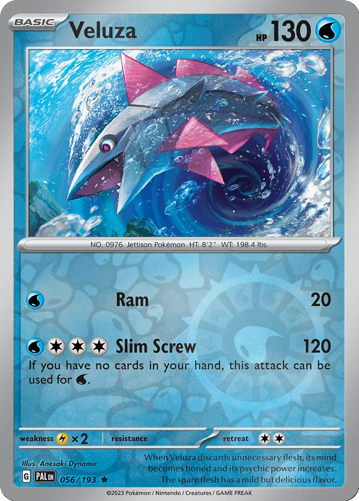 Veluza 056/193 Paldea Evolved (Reverse holo)