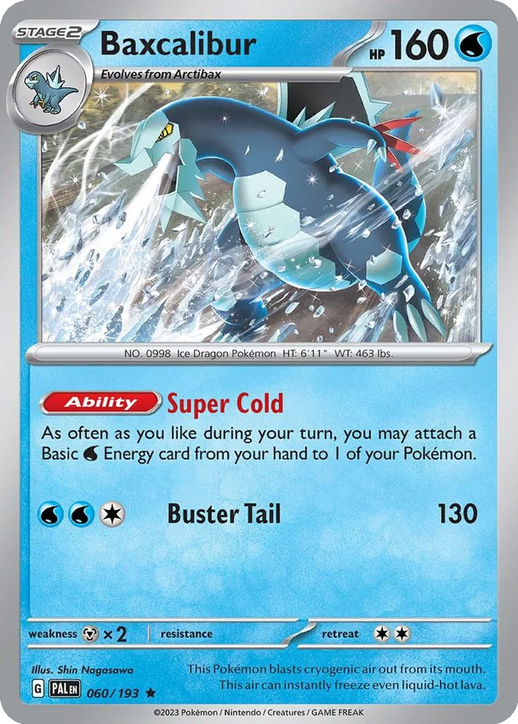 Baxcalibur 060/193 Paldea Evolved (Holo)