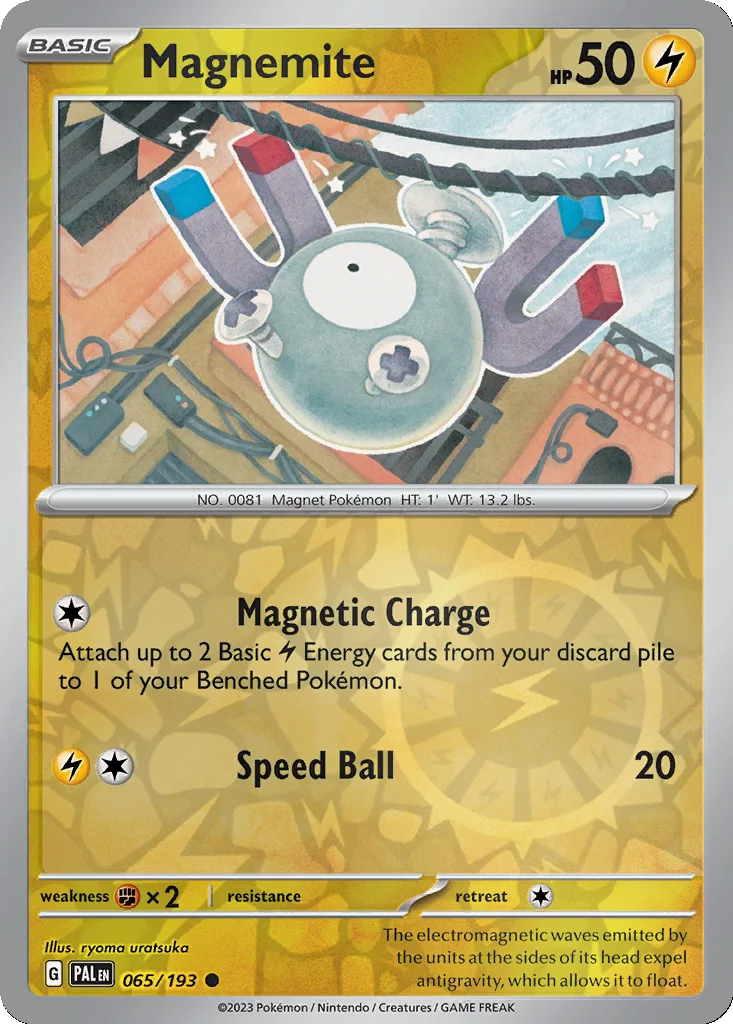 Magnemite 065/193 Paldea Evolved (Reverse holo)
